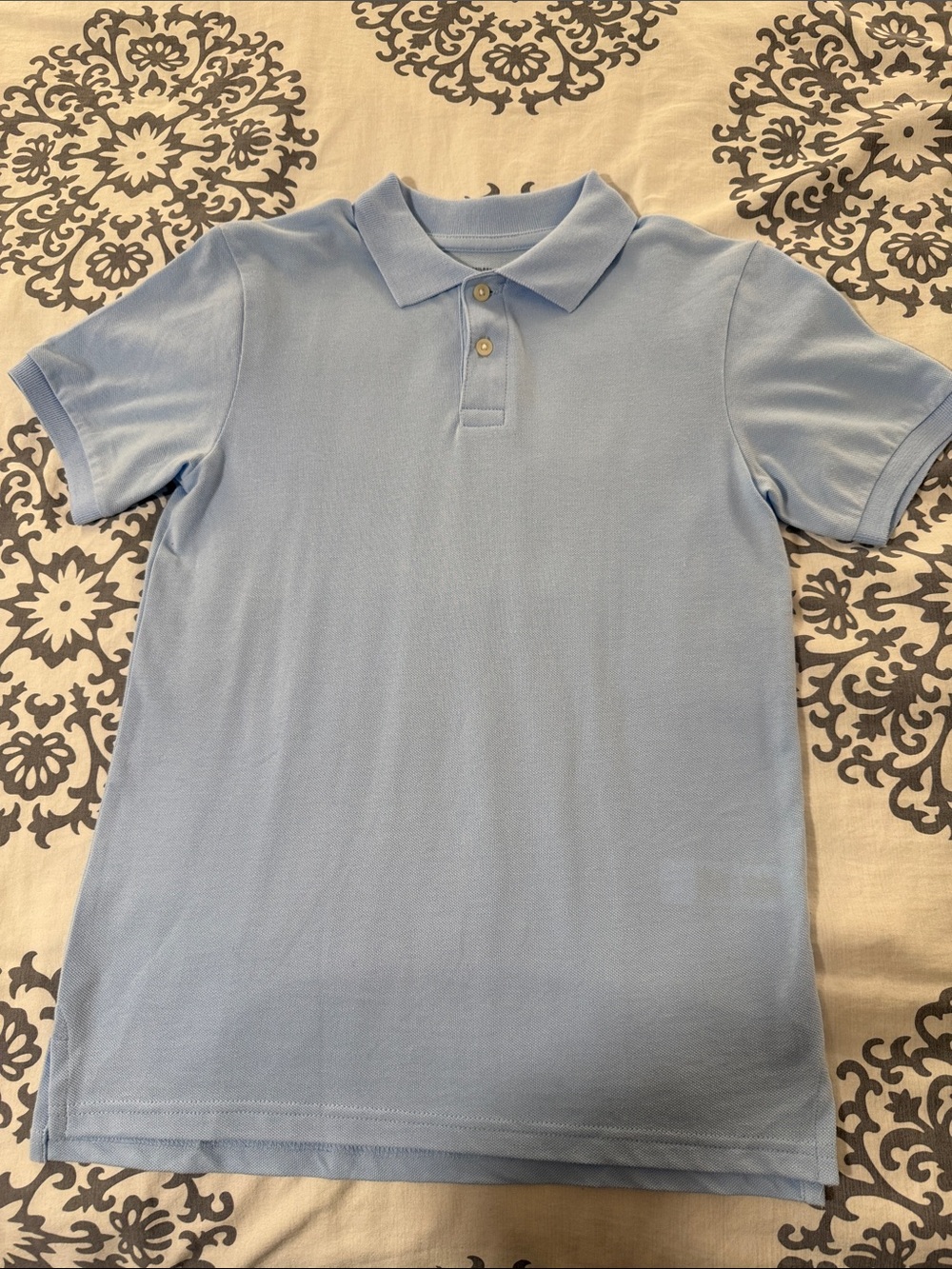 Kids Light Blue Polo Shirt
